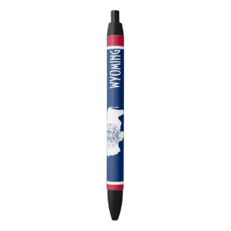 Wyoming Black Ink Pen