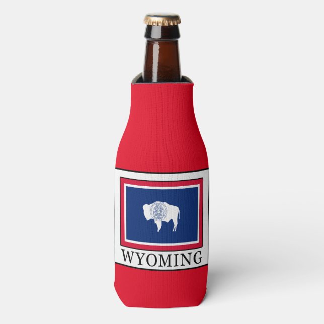 Wyoming Bottle Cooler (Bottle Front)