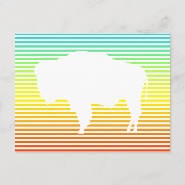 wyoming chill fade postcard (Front)