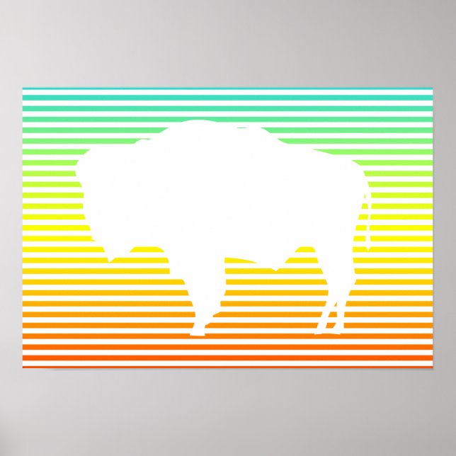 wyoming chill fade poster (Front)