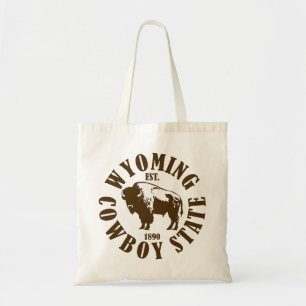 Wyoming,Cowboy State Tote Bag