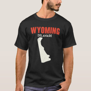 Wyoming Delaware USA State America Travel Delaware T-Shirt