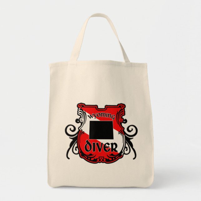 Wyoming Diver Tote Bag (Front)