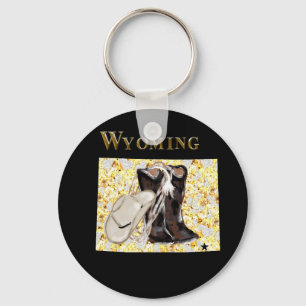 WYOMING DREAM KEY RING