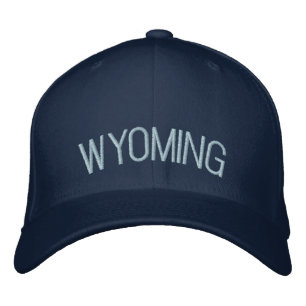 Wyoming Embroidered Hat