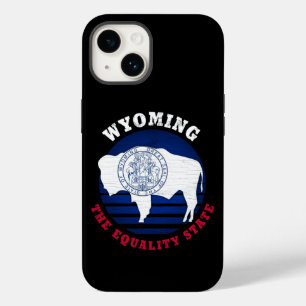 WYOMING EQUALITY STATE FLAG Case-Mate iPhone 14 CASE