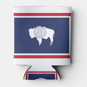 Wyoming Flag Can Cooler