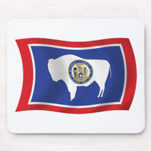 Wyoming Flag Mousepad
