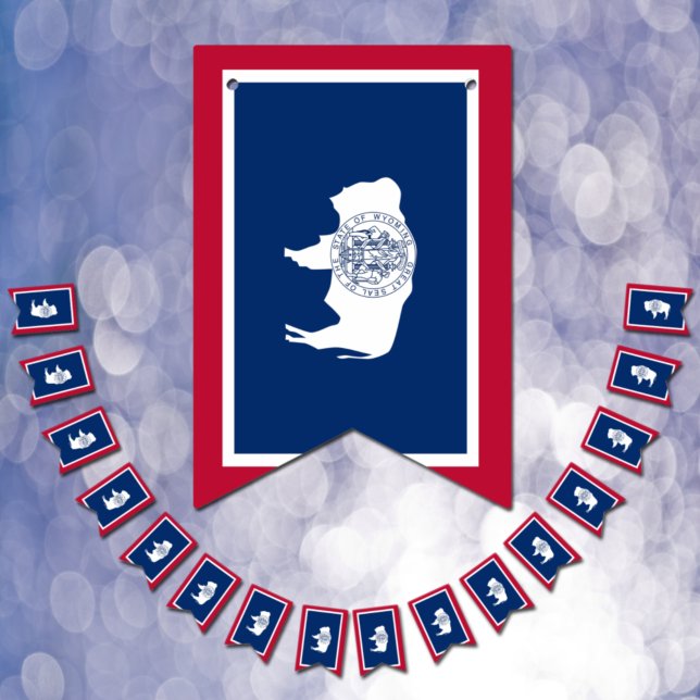 Wyoming Flag Party, bunting Banners / Weddings (Creator Uploaded)