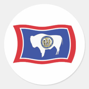 Wyoming Flag Sticker