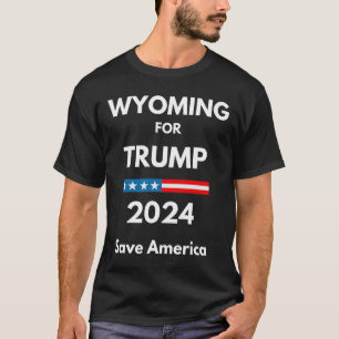 Wyoming For Trump President Election Republican  T-Shirt