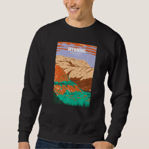 Wyoming Fossil Butte National Monument Adventure C Sweatshirt