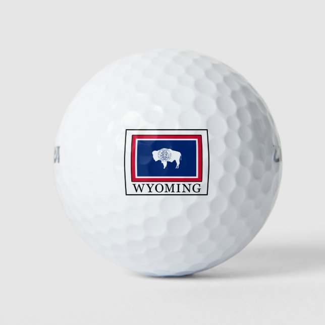 Wyoming Golf Balls (Front)
