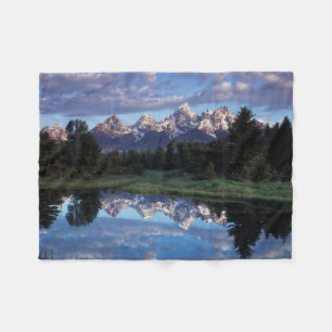 Wyoming, Grand Teton National Park 4 Fleece Blanket