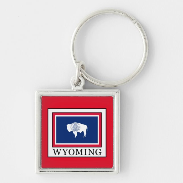 Wyoming Key Ring (Front)