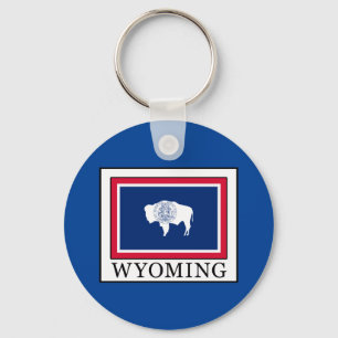 Wyoming Key Ring