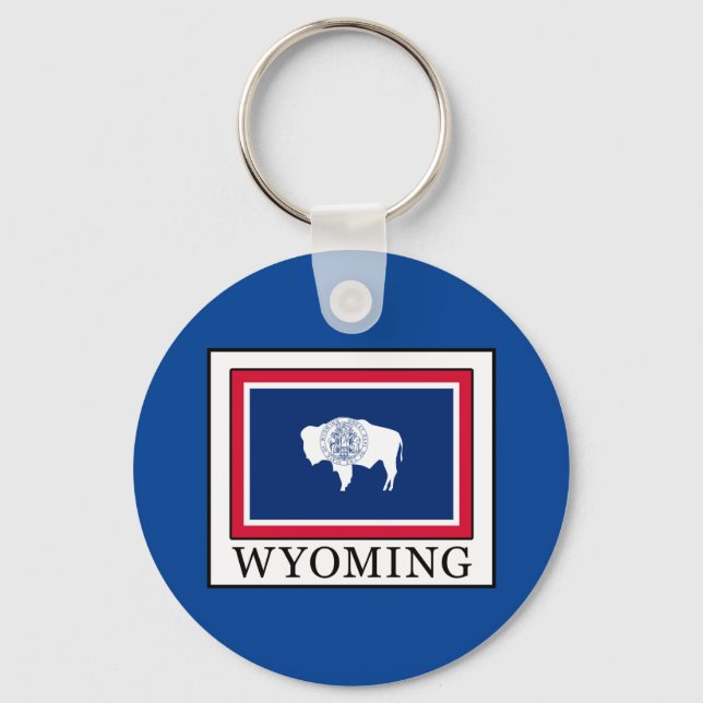 Wyoming Key Ring (Front)