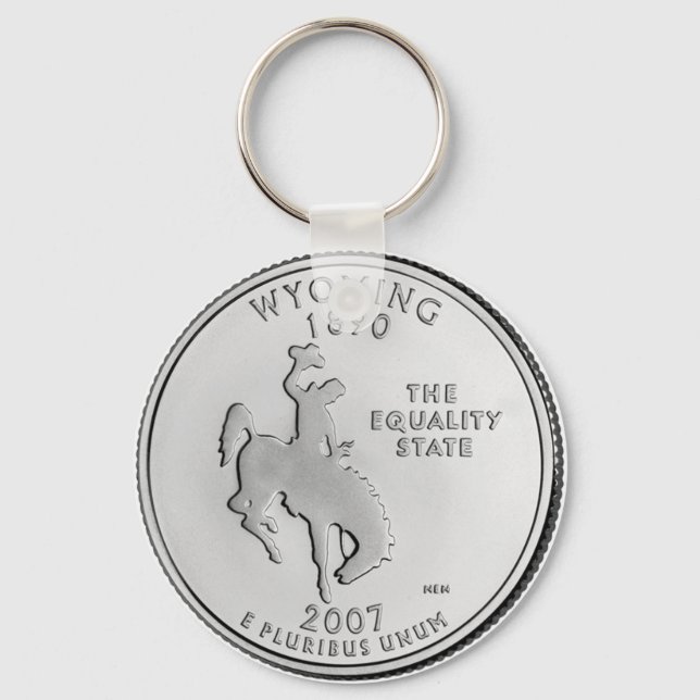 Wyoming Key Ring (Front)