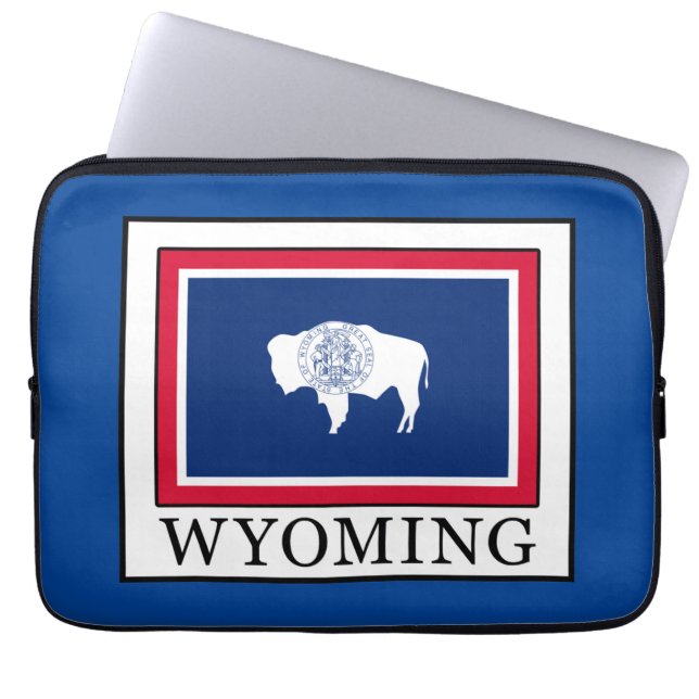 Wyoming Laptop Sleeve (Front)