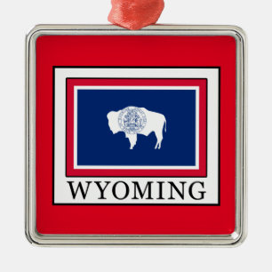 Wyoming Metal Tree Decoration