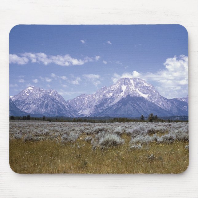 Wyoming Mountains Mousepad (Front)