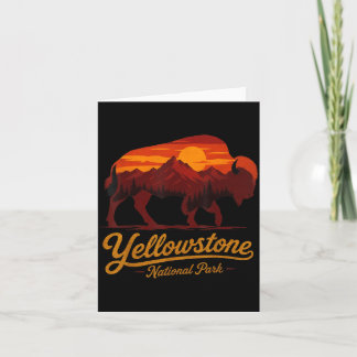 Wyoming Mountains National Park Card