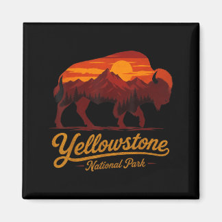 Wyoming Mountains National Park Magnet