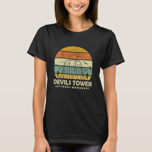 Wyoming National Monument Devils Tower Hiking Natu T-Shirt