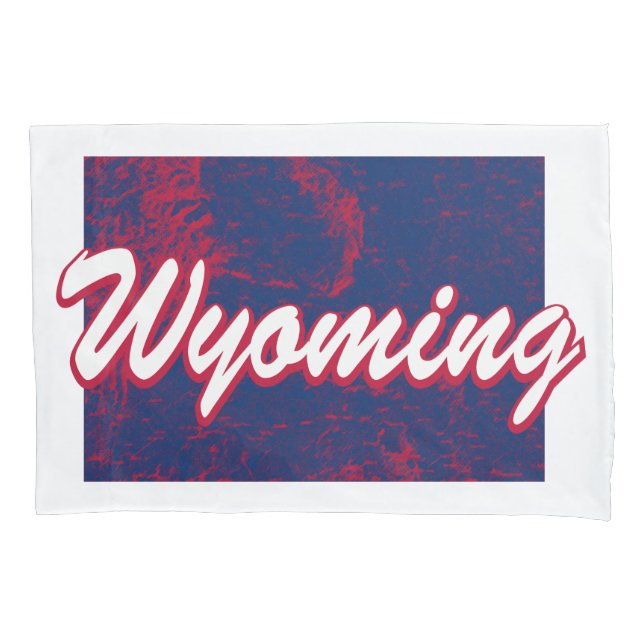 Wyoming Pillowcase (Front)