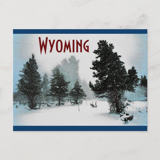 Wyoming Postcard (Front)