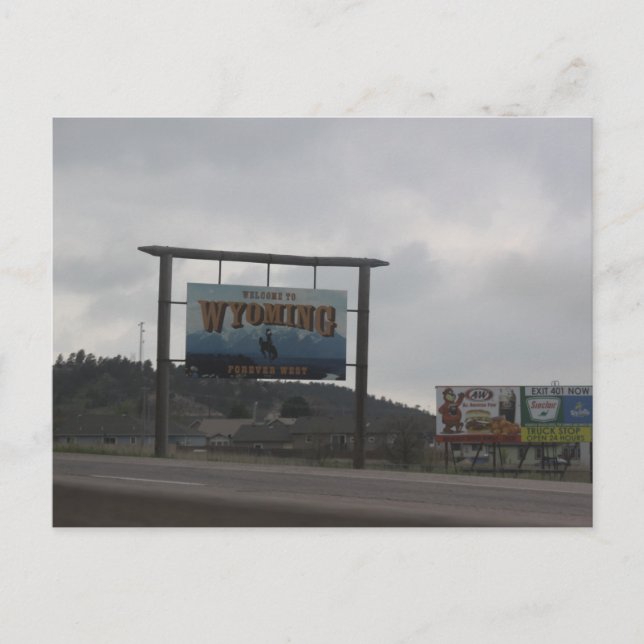Wyoming Postcard (Front)