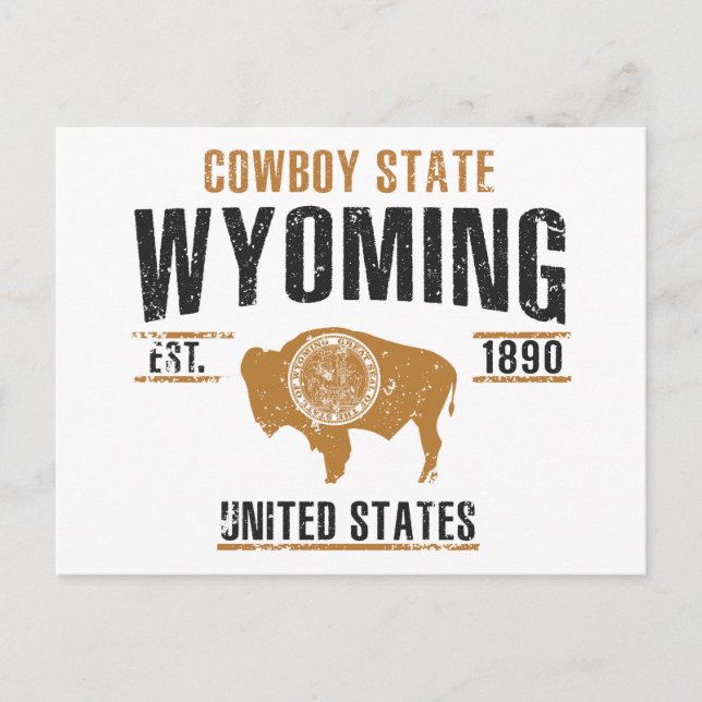 Wyoming Postcard (Front)