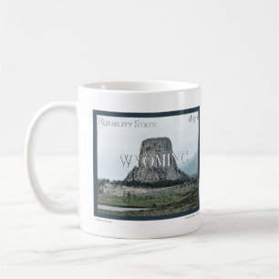 Wyoming Poster Coffee Mug