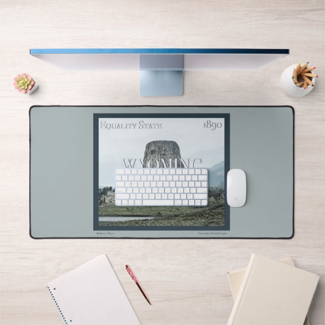 Wyoming Poster Desk Mat (Office 1)