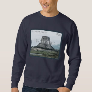 Wyoming Poster Sweatshirt
