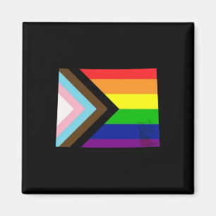 Wyoming Pride Sticker Magnet