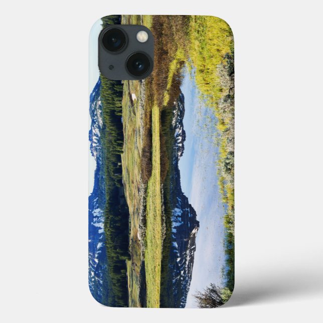 Wyoming, Rocky Mountains, A mountain peak Case-Mate iPhone Case (Back)