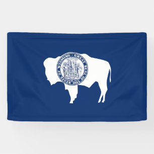 Wyoming State Flag Banner