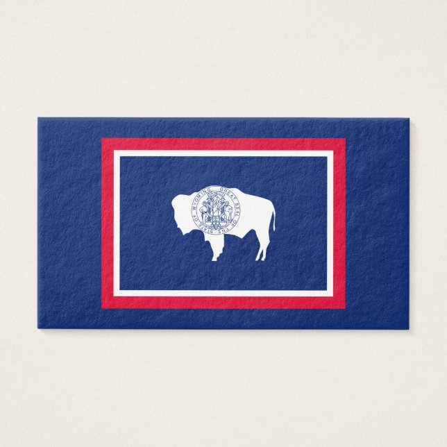 Wyoming State Flag Design (Front)