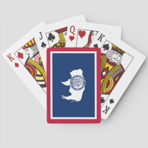 Wyoming State Flag Playing Cards