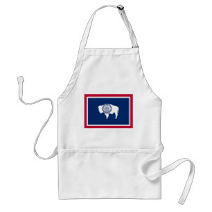 Wyoming State Flag Standard Apron
