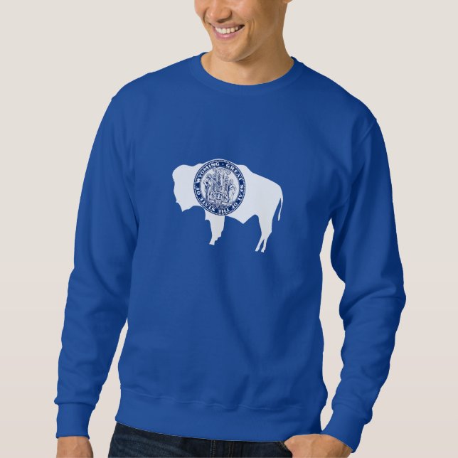 Wyoming State Flag Sweatshirt (Front)