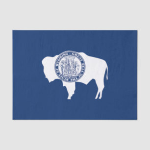 Wyoming State Flag Tissue Paper