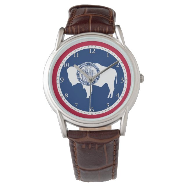 Wyoming State Flag Watch (Front)
