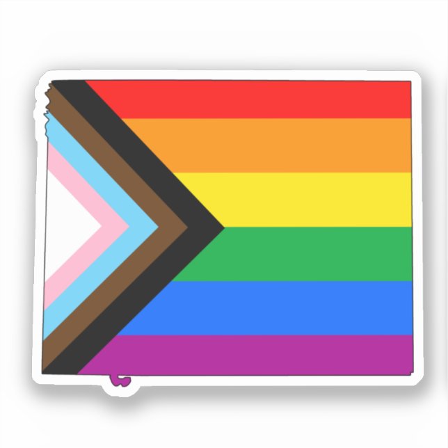 Wyoming State Pride LGBTQ Progress Pride (Front)