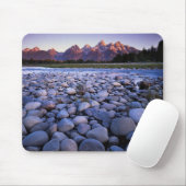 Wyoming, Teton National Park, Snake River Mouse Pad (With Mouse)