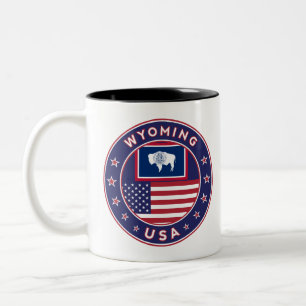 Wyoming Two-Tone Coffee Mug