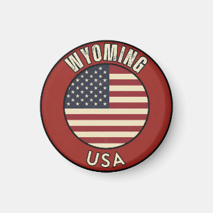 Wyoming United States of America Magnet