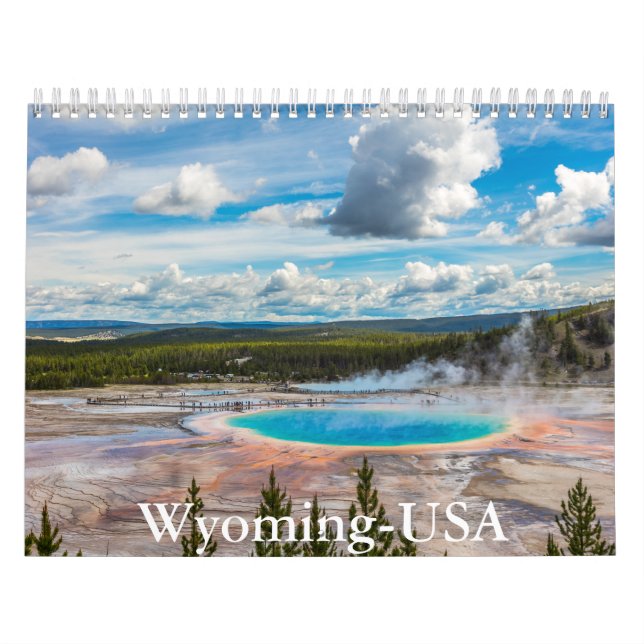  Wyoming-USA Calendar (Cover)
