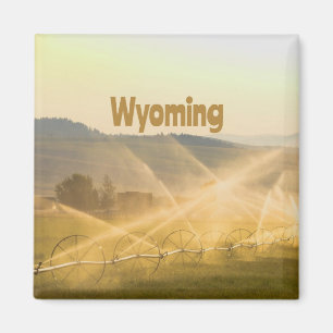 Wyoming Wild West Farm Land Ranch Magnet